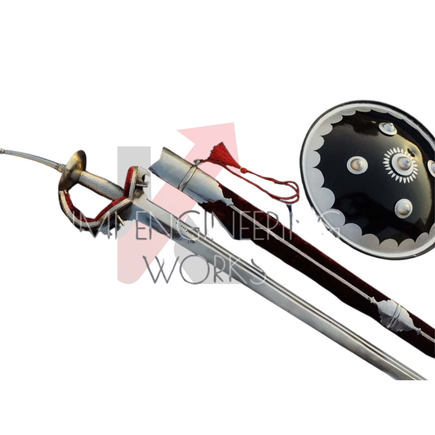 Combo of Maratha Dhal and Sword