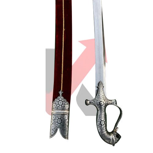 Tiger Face Hilt Koftgiri Sword - KraftMart