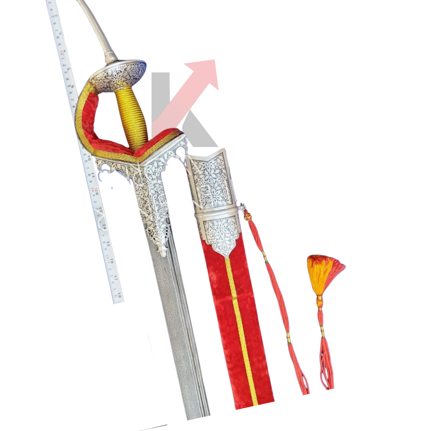 Maratha Rajput Silver Jagdamba Bhavani Handicraft