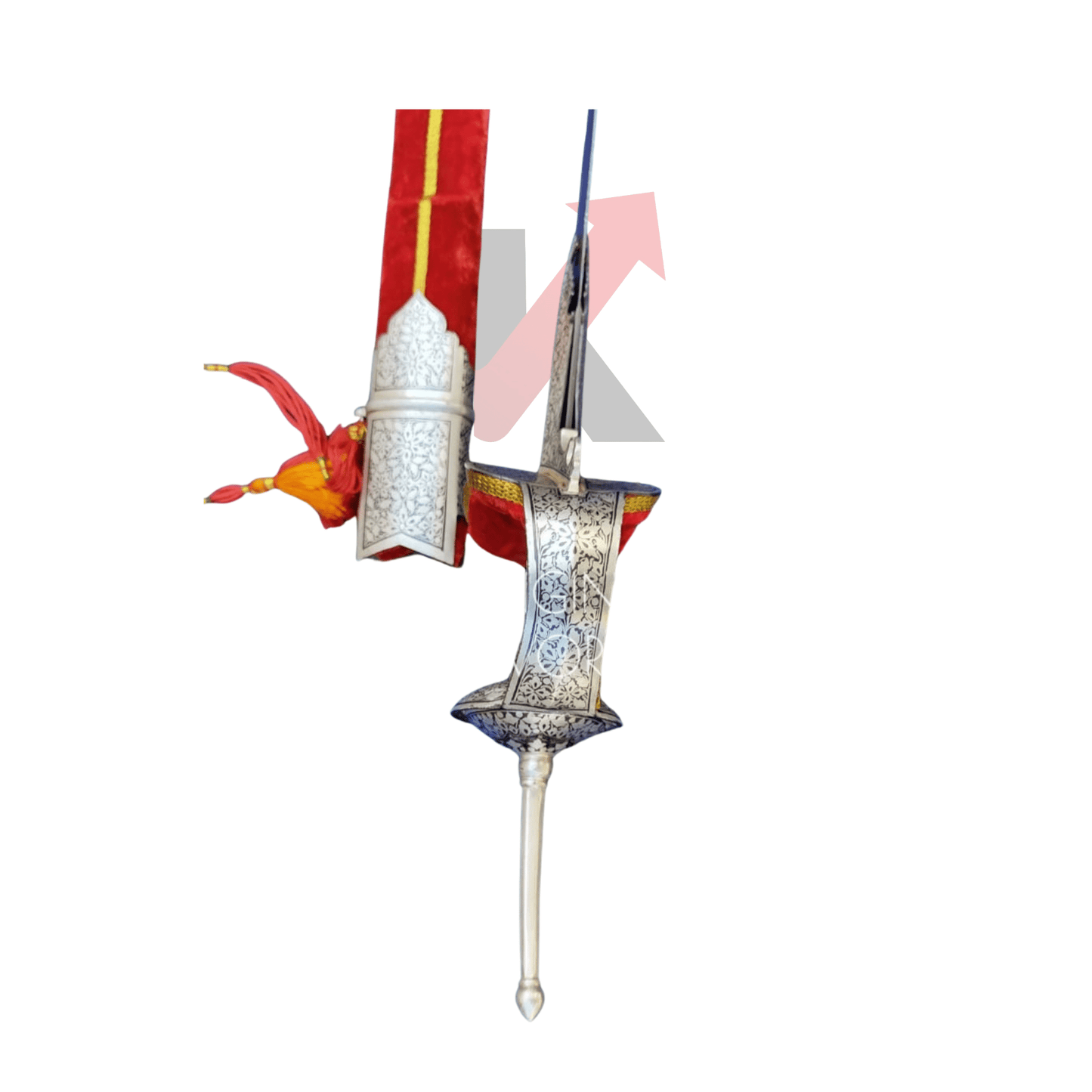Maratha Rajput Silver Jagdamba Bhavani Handicraft - KraftMart
