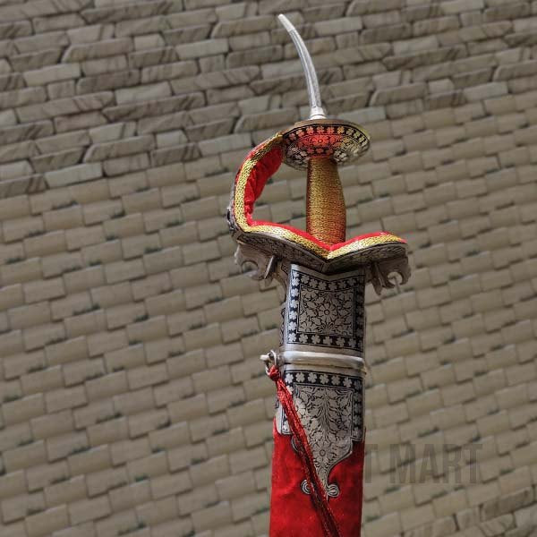 Maratha Rajput Silver Jagdamba Bhavani Handicraft