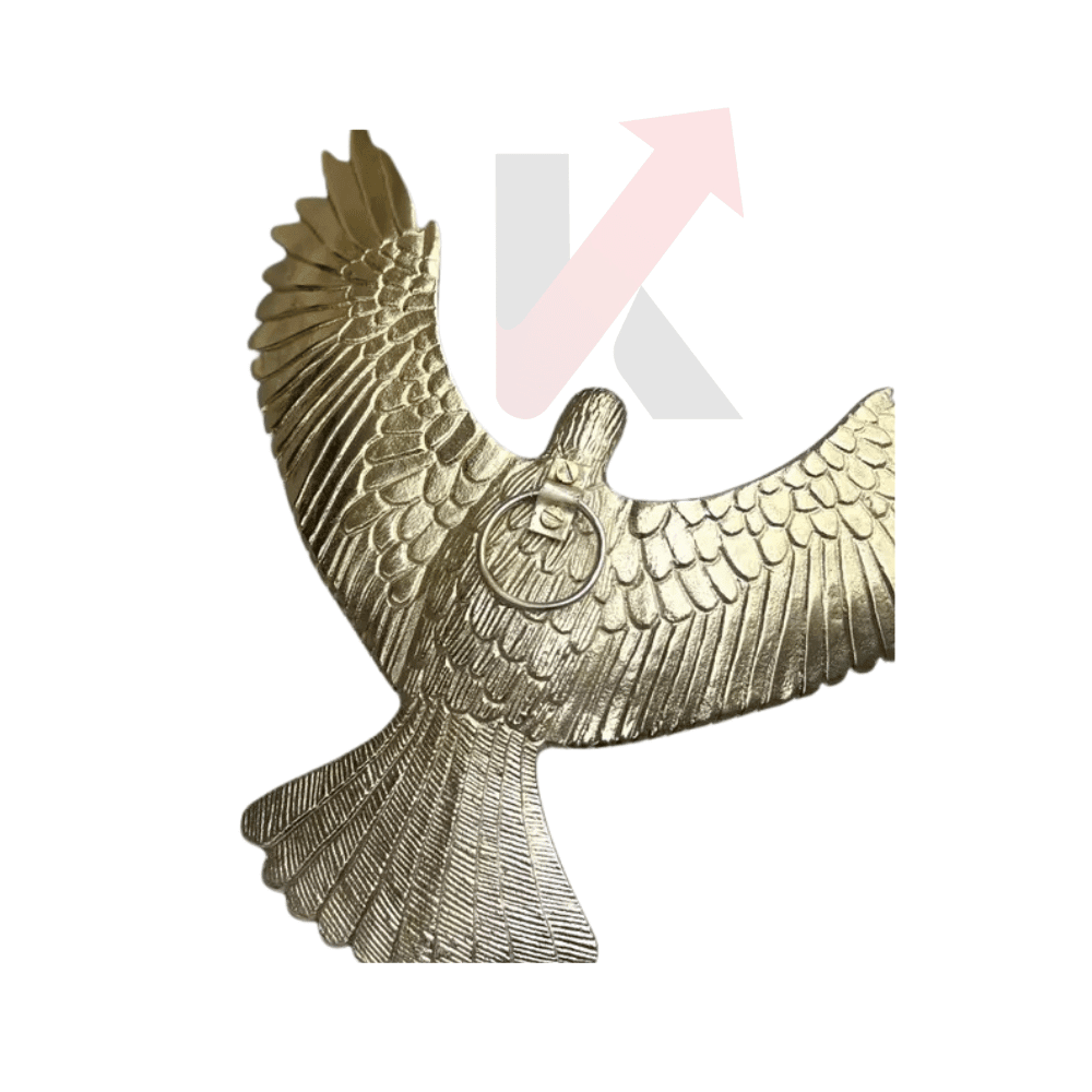 Gold Eagle Wall Art - Wall Hanging Decor - KraftMart
