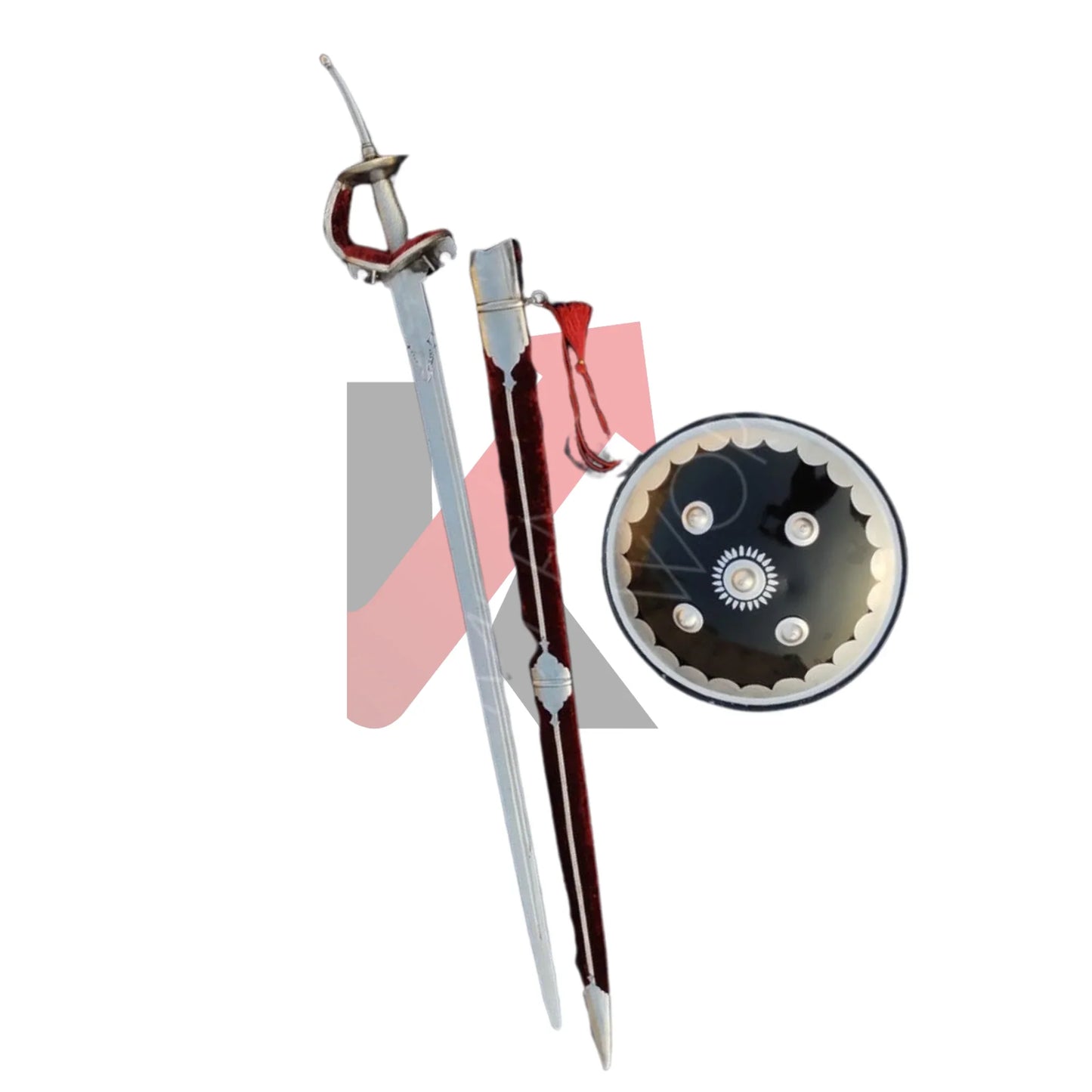 Combo of Maratha Dhal and Sword - KraftMart