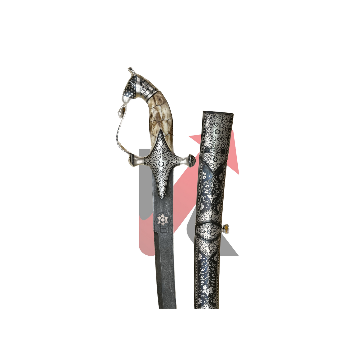 Horse Bone Koftgiri Sword