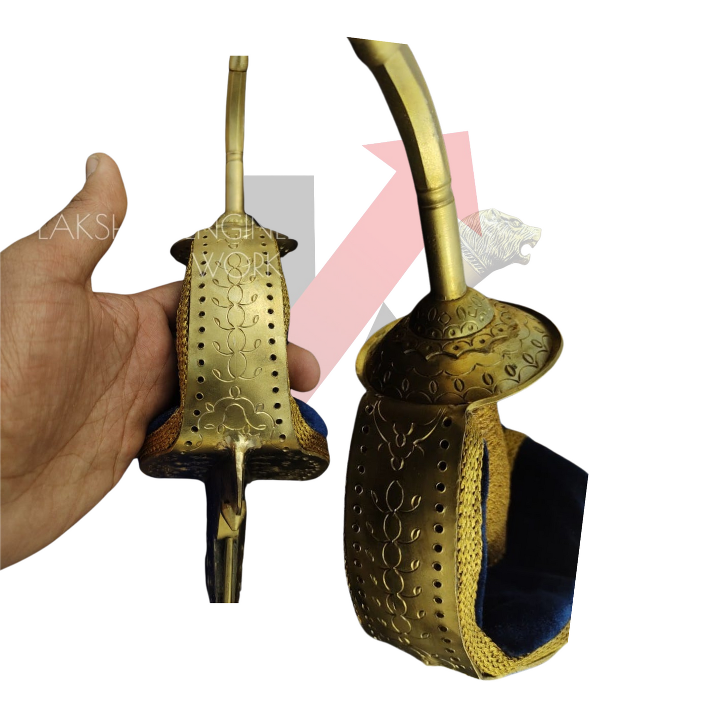 Brass Indian Sword which can be shipped to worldwide