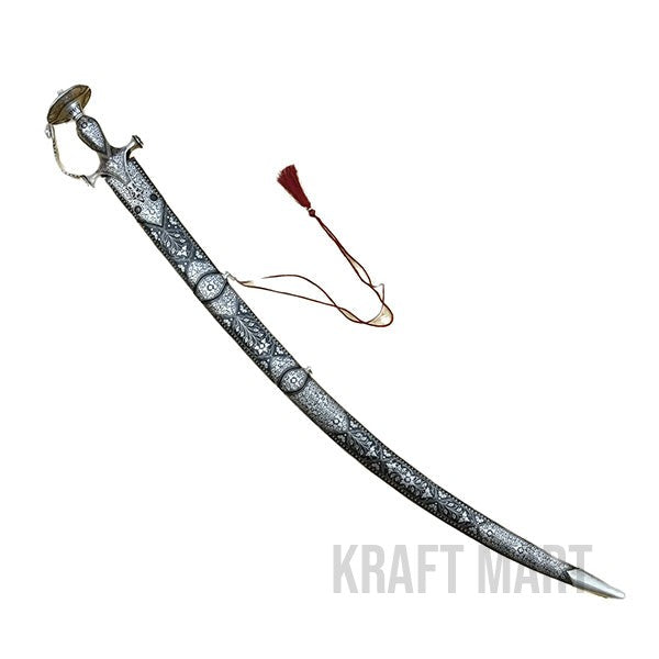 When the sword is inside the sheath