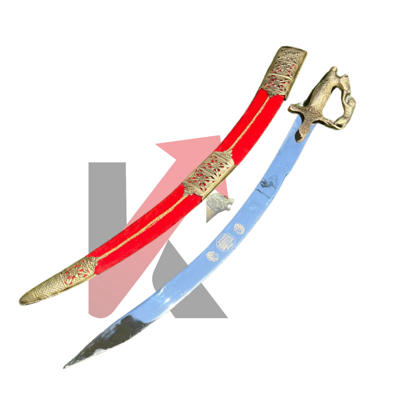 Royal Velvet Sword for Indian Groom – Ideal for Marriage Entry