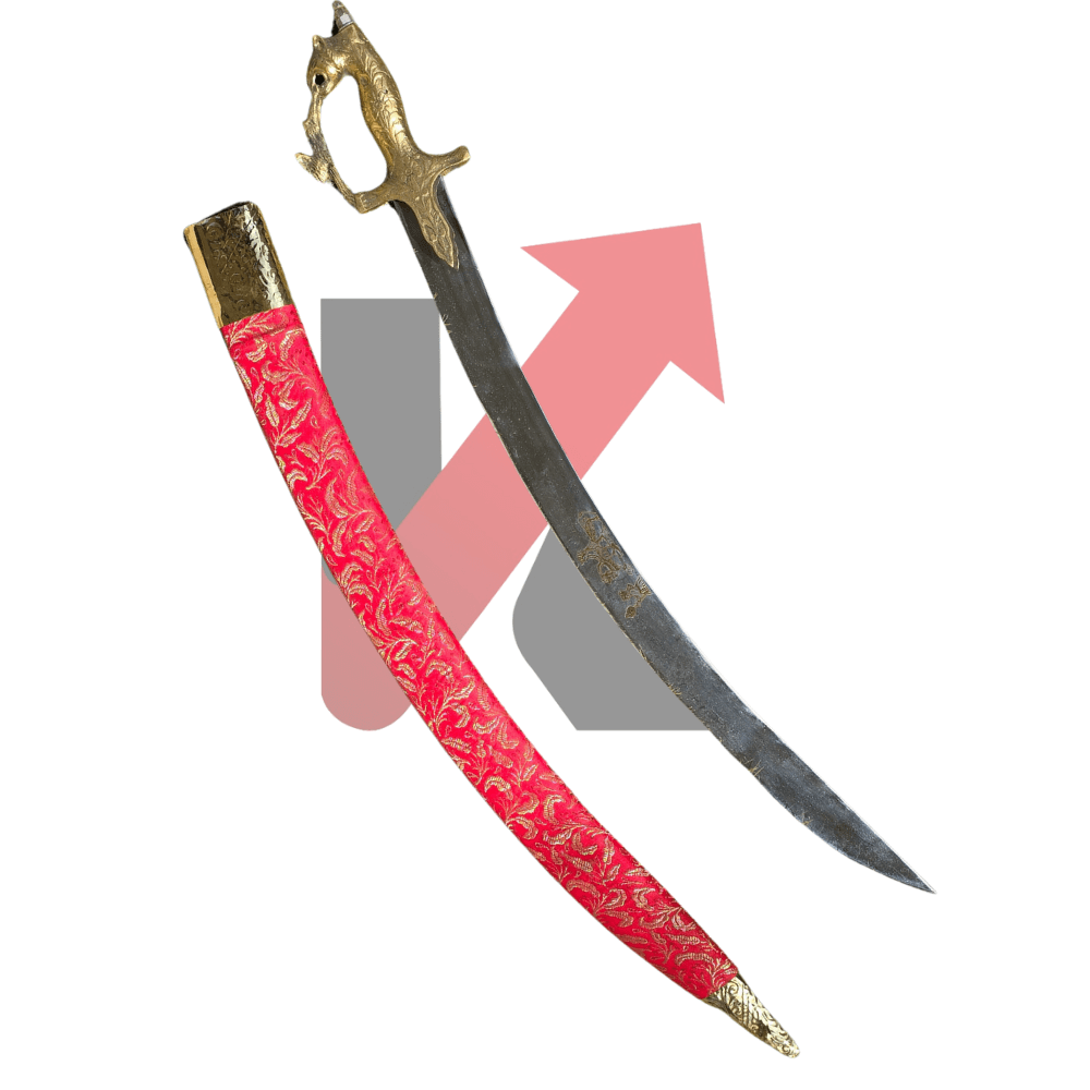Decorative Tegha sword for Indian wedding ceremony display