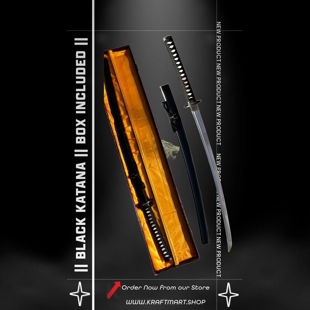 featured image of black katana , directing call to action to customer