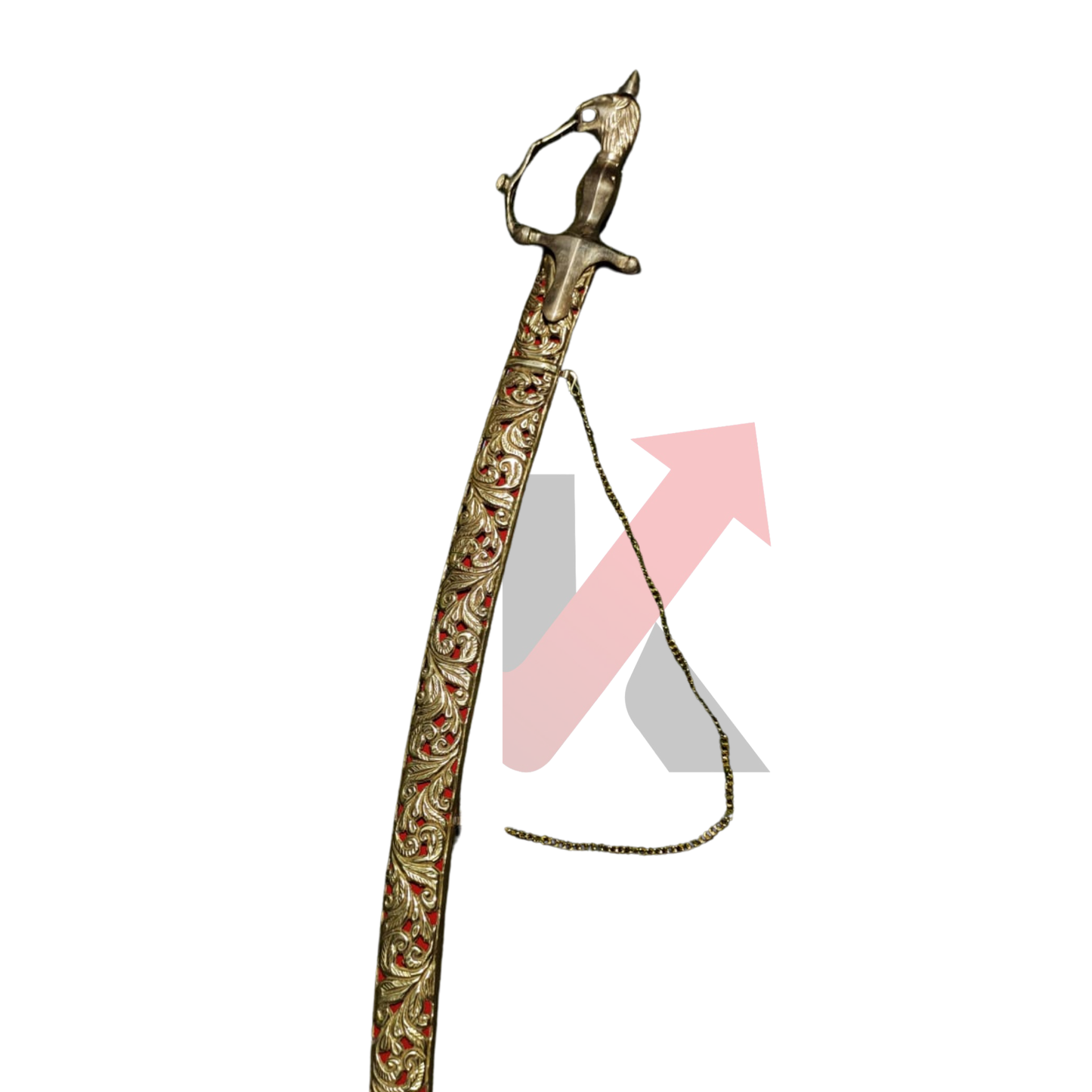 Old wedding sword for sale – decorative Rajput sword with traditional design