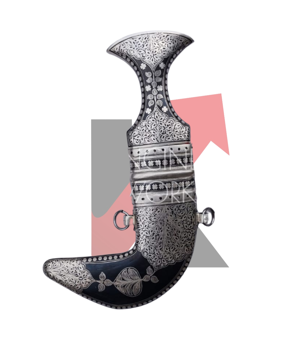 Ethnic Dagger with Artistic Floral Sheath– Ships from India to USA