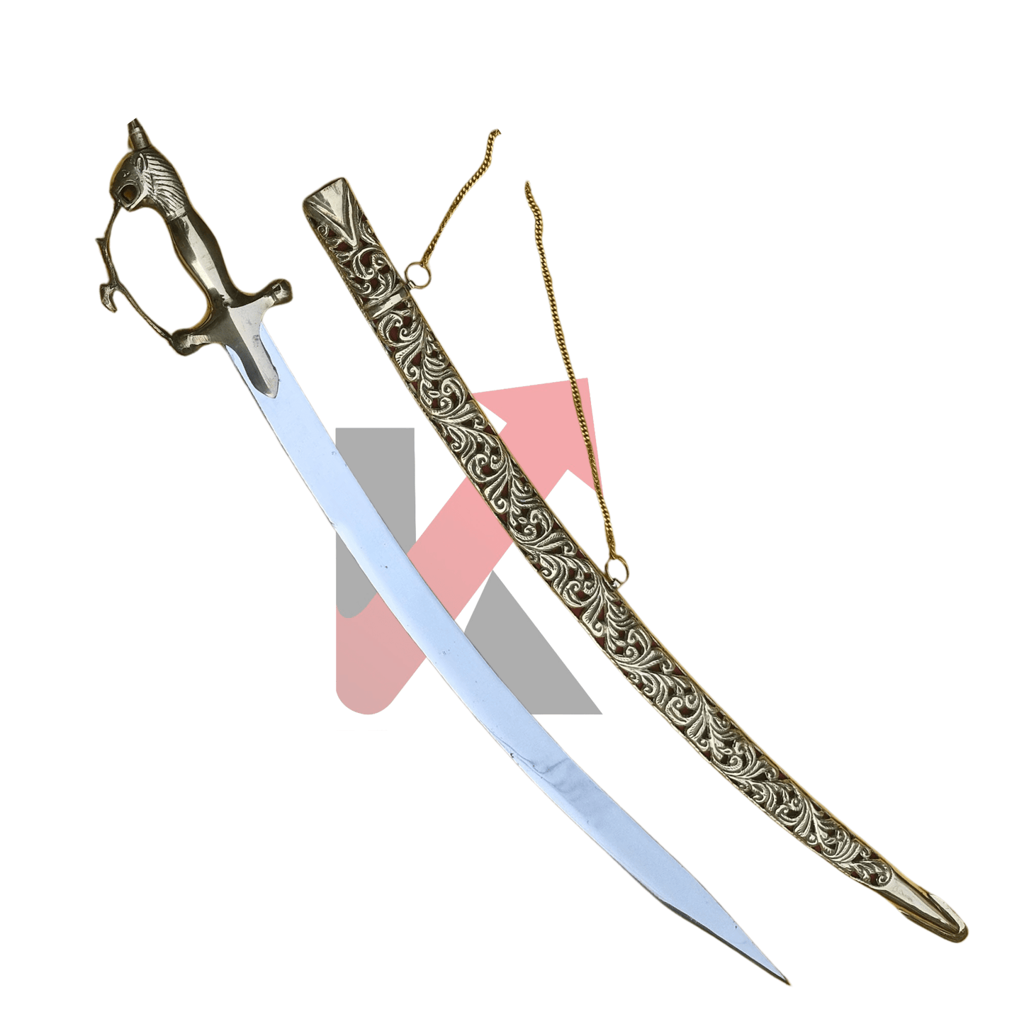 Wedding Sword Online – Traditional Rajput & Sikh Style Brass Sword - KraftMart