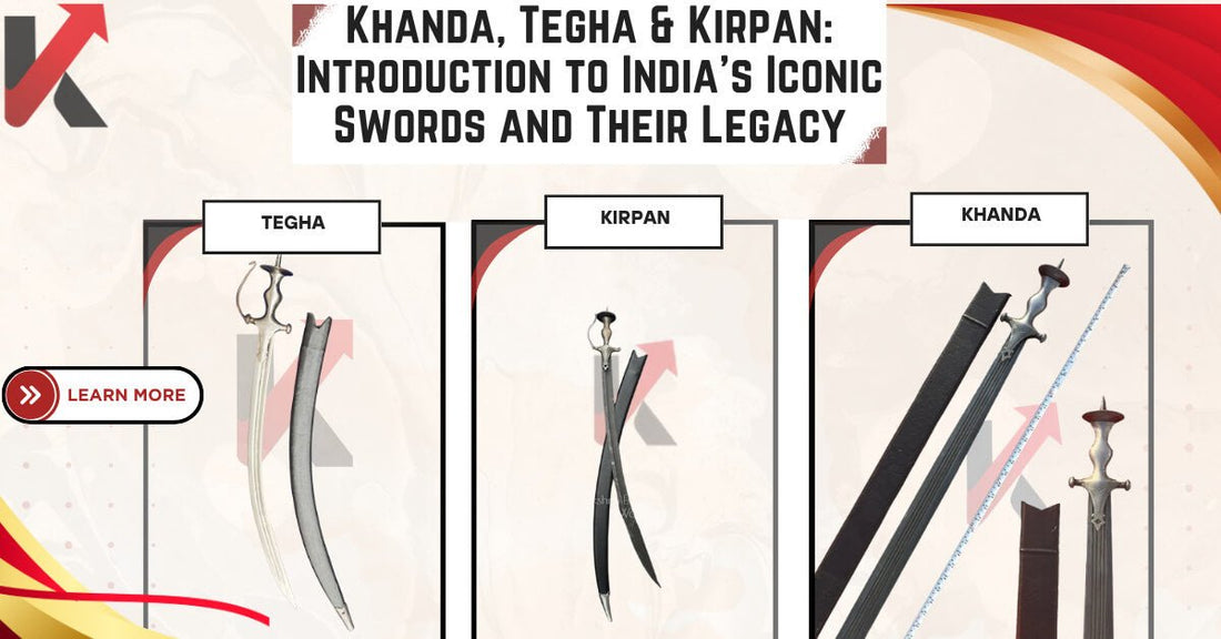 Khanda, Tegha and  Kirpan: Introduction to India’s Iconic Swords and Their Legacy - KraftMart