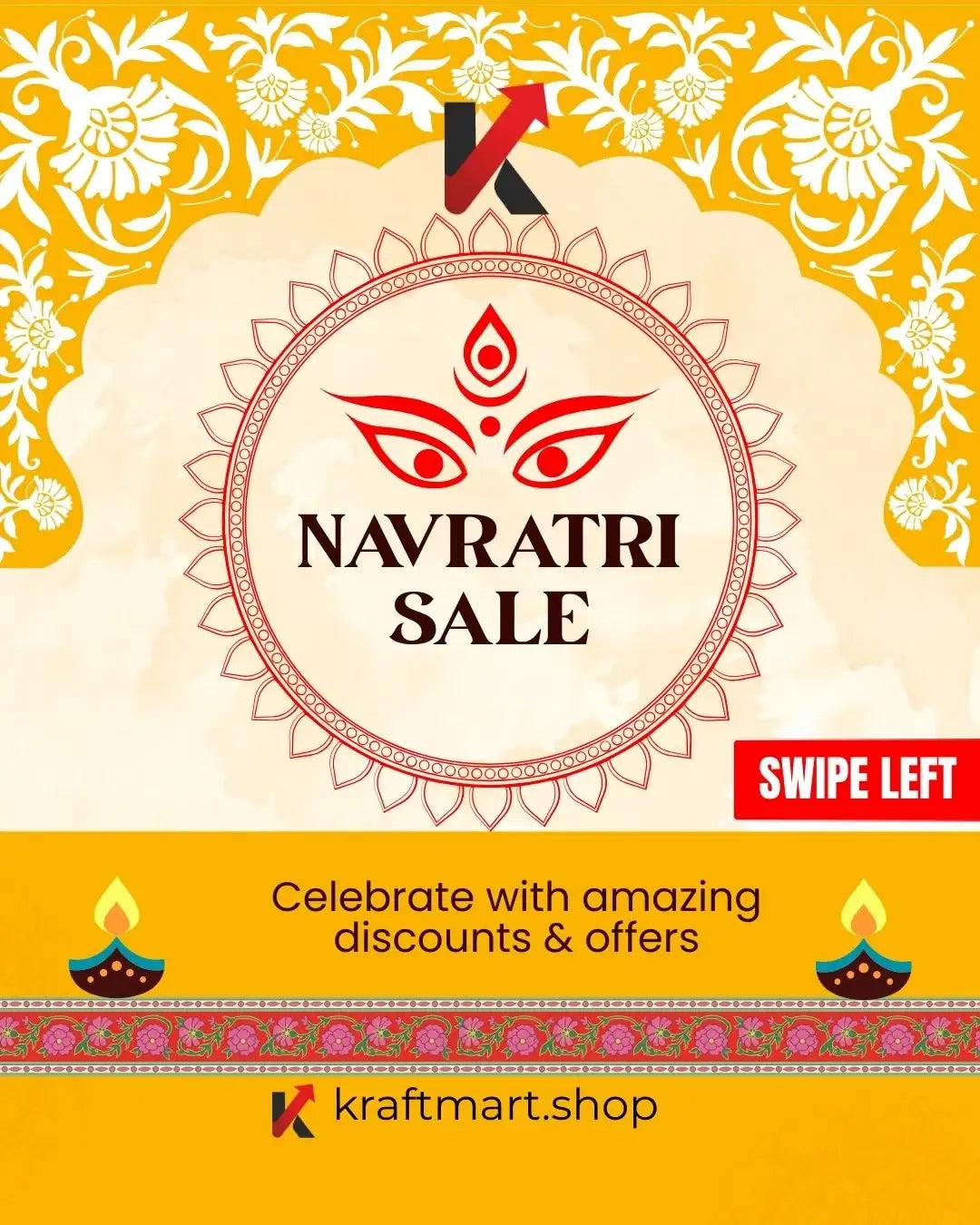 Navratri Sale 2026 | Limited-Time Festive Deals - KraftMart