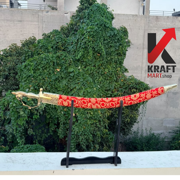 Indian wedding sword with stand 