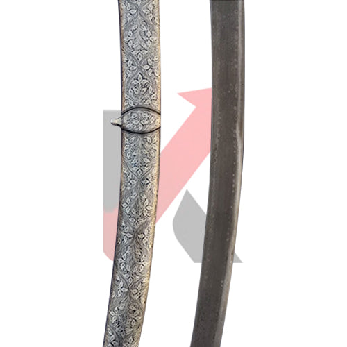 Tiger Silver Calligraphy Wedding Sword