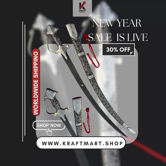 Silver Wedding Sword with Bichua Hilt