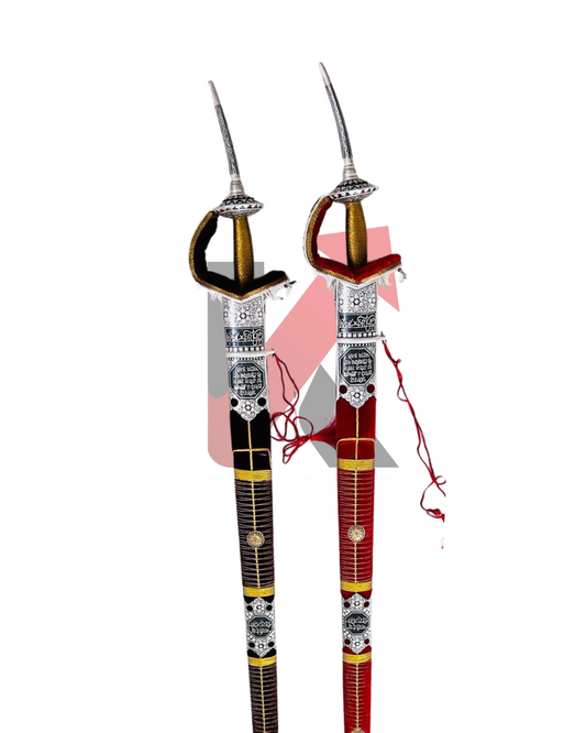 Traditional Indian wedding sword inspired by Shivaji Maharaj