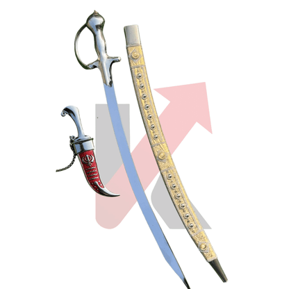 Handcrafted ceremonial sword 35 inch mild steel blade with premium finish