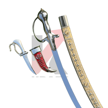 New Year Gifting Combo handcrafted ceremonial sword and miniature dagger set