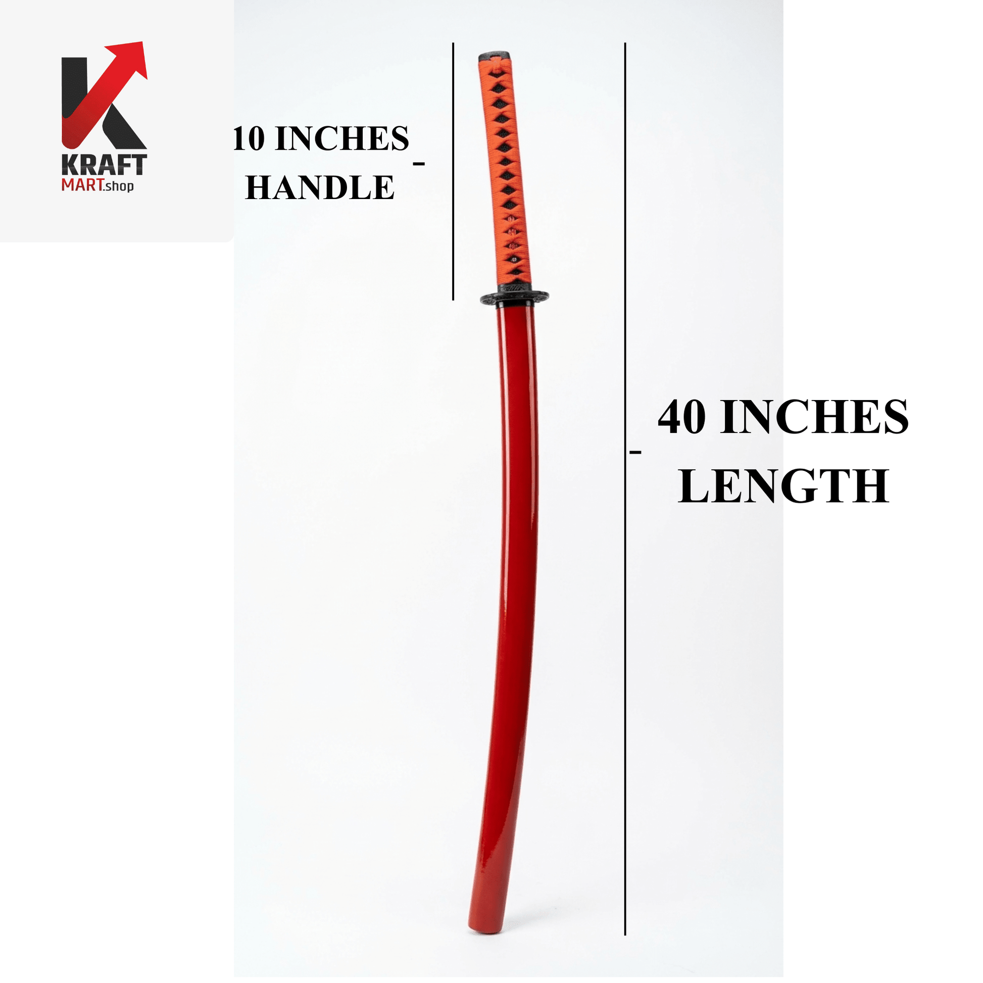 Black Katana – Samurai Sword with Sheath & Wooden Gift Box - KraftMart
