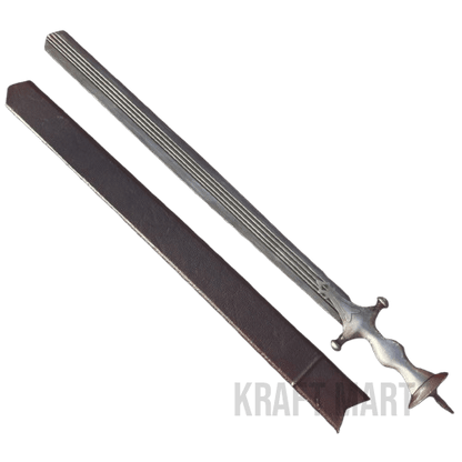 Handcrafted Punjabi Khanda for display or ceremony

