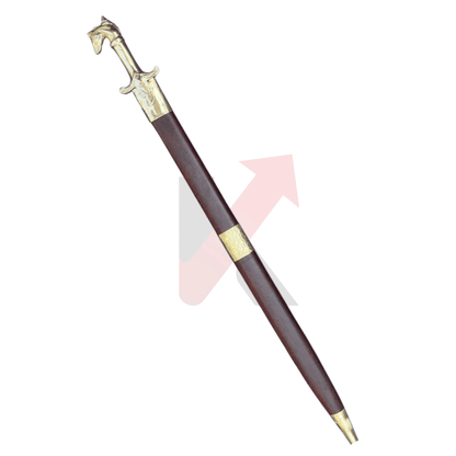 Bahubali Sword | Brass Hilt Groom Sword (Dulha Talwar) | Made in Punjab - KraftMart