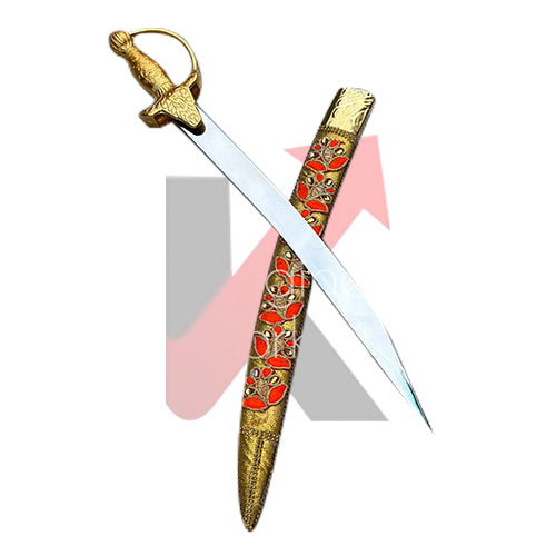 Jai Shree Ram sword with engraved blade under ₹1000

