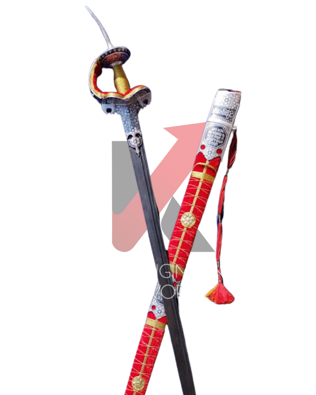 Maratha wedding sword representing Indian tradition