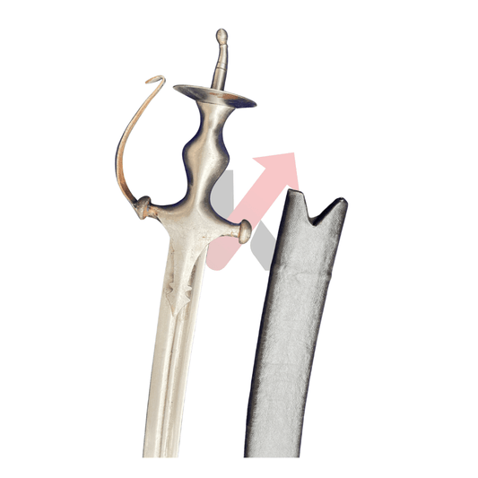 Punjabi vintage look Tegha sword for display and decor